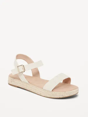 Canvas Platform Sandals for Women