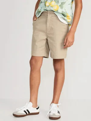 Straight Twill Shorts for Boys