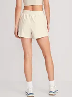 High-Waisted PowerSoft Shorts - 3-inch inseam