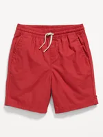 Unisex Cotton Poplin Pull-On Shorts for Toddler