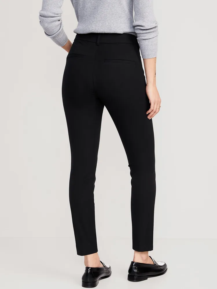 Extra High-Waisted Stevie Skinny Ankle Pants