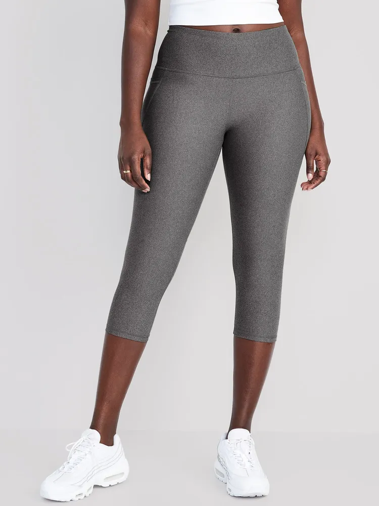 High-Waisted PowerSoft Crop Leggings for Women