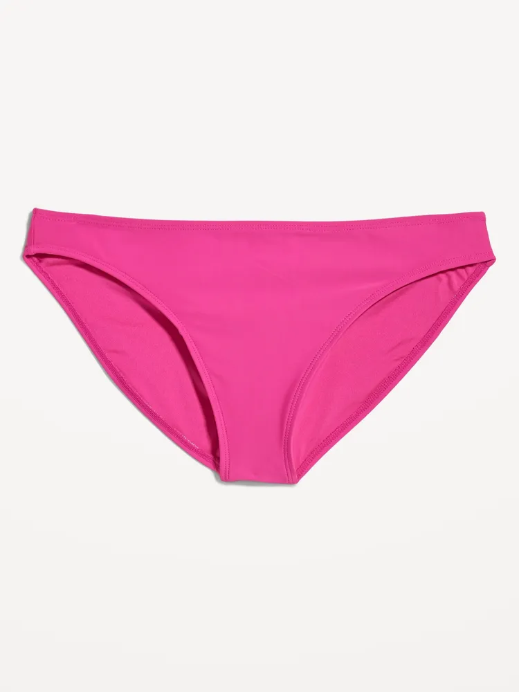 High-Waisted Classic Bikini Swim Bottoms