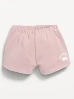French Terry Dolphin-Hem Shorts for Baby