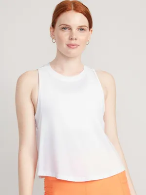 UltraLite Sleeveless Cropped Top