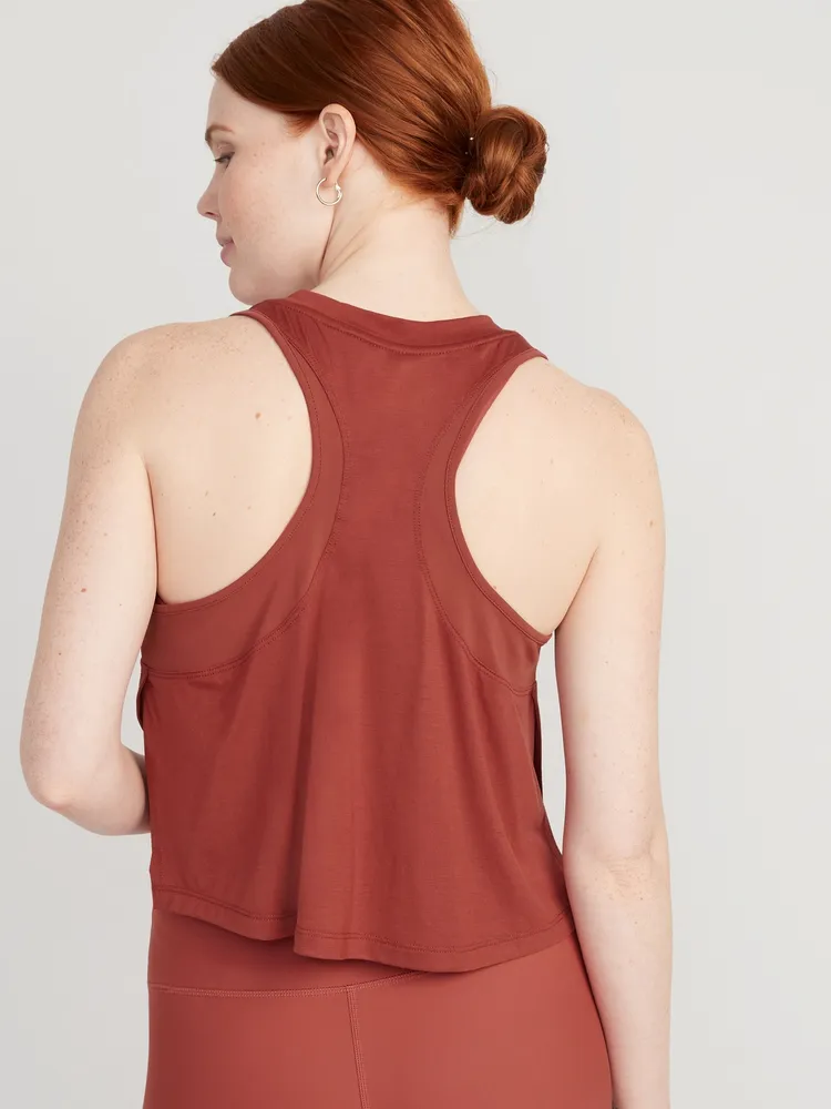 UltraLite Sleeveless Cropped Top