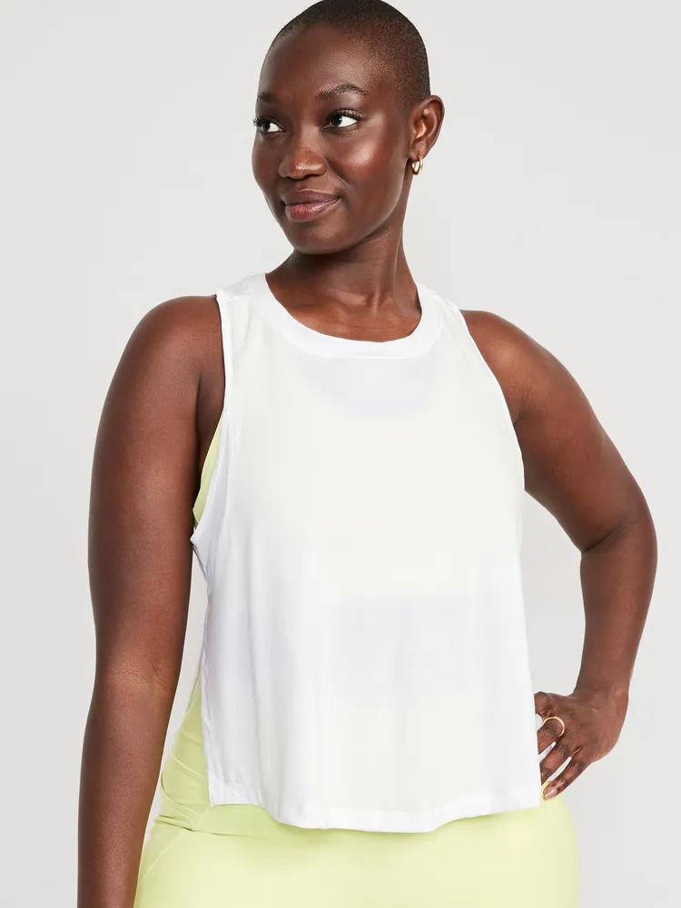 UltraLite Sleeveless Cropped Top