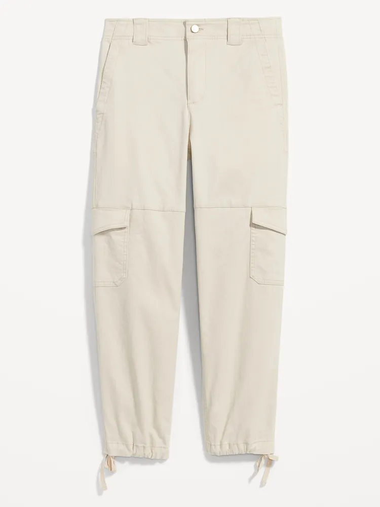Old Navy High-Waisted Barrel-Leg Cargo Ankle Pants for Women