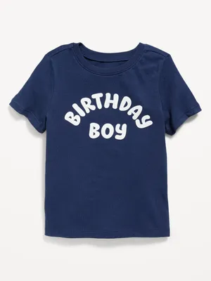 "Birthday Boy" Graphic T-Shirt for Toddler Boys