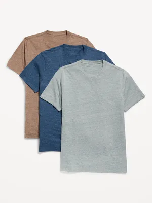 Slub-Knit T-Shirt 3-Pack for Men