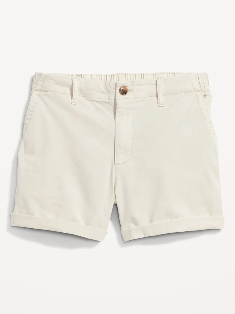 High-Waisted OGC Pull-On Chino Shorts - 3.5-inch inseam
