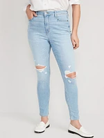 Extra High-Waisted Rockstar 360° Stretch Super-Skinny Jeans