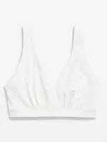 Soutien-gorge seconde peau de maternité à devant croisé pour l’allaitement