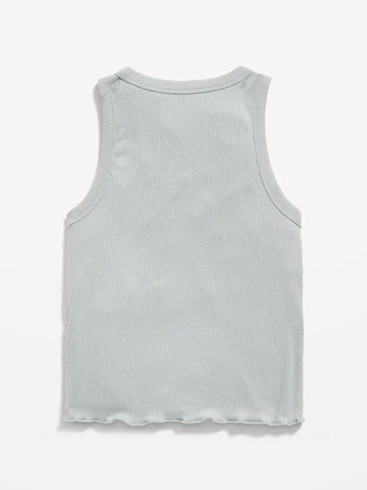 UltraLite Ruched Cropped Tank Top for Girls