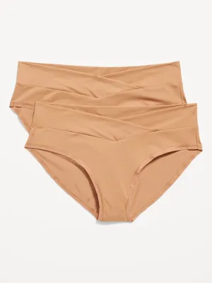 Culotte bikini invisible taille basse de maternité