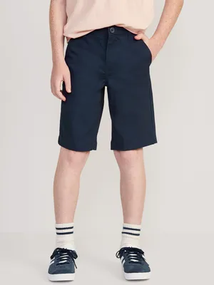 Twill Straight Uniform Shorts for Boys