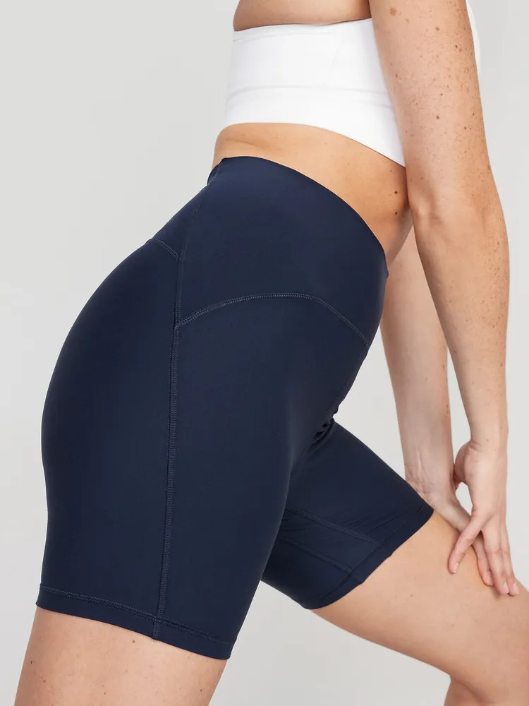 Old Navy Extra High-Waisted PowerLite Lycra® ADAPTIV Biker Shorts for Women  -- 6-inch inseam