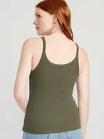 Lace-Trim Tank Top