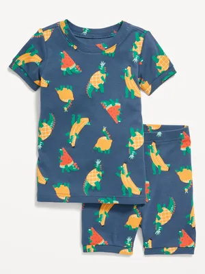 Pyjama à coupe ajustée imprimé unisexe pour Tout-petit et Bébé