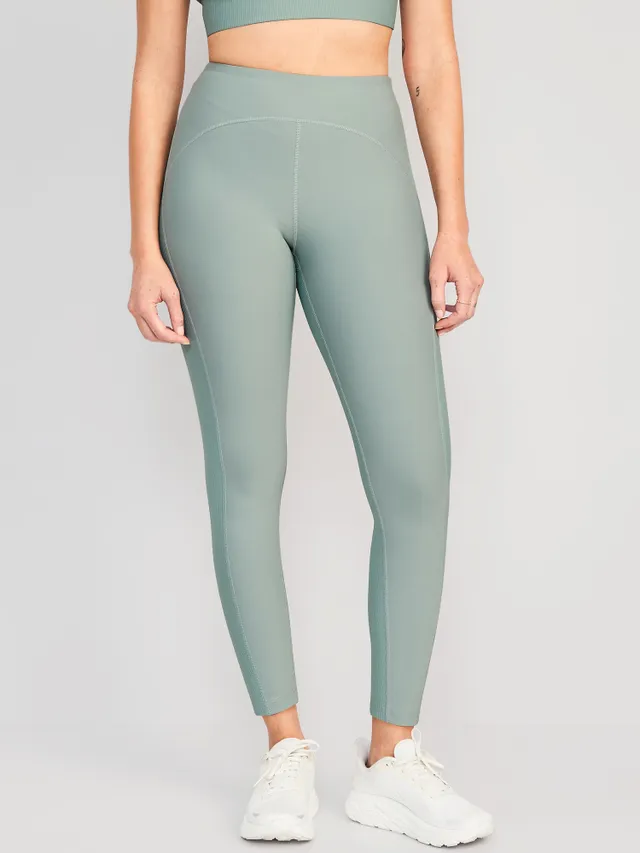 High-Waisted PowerPress Cargo 7/8 Leggings