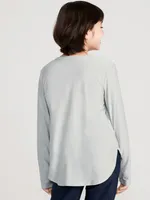 Cloud 94 Soft Go-Dry Long-Sleeve T-Shirt for Girls