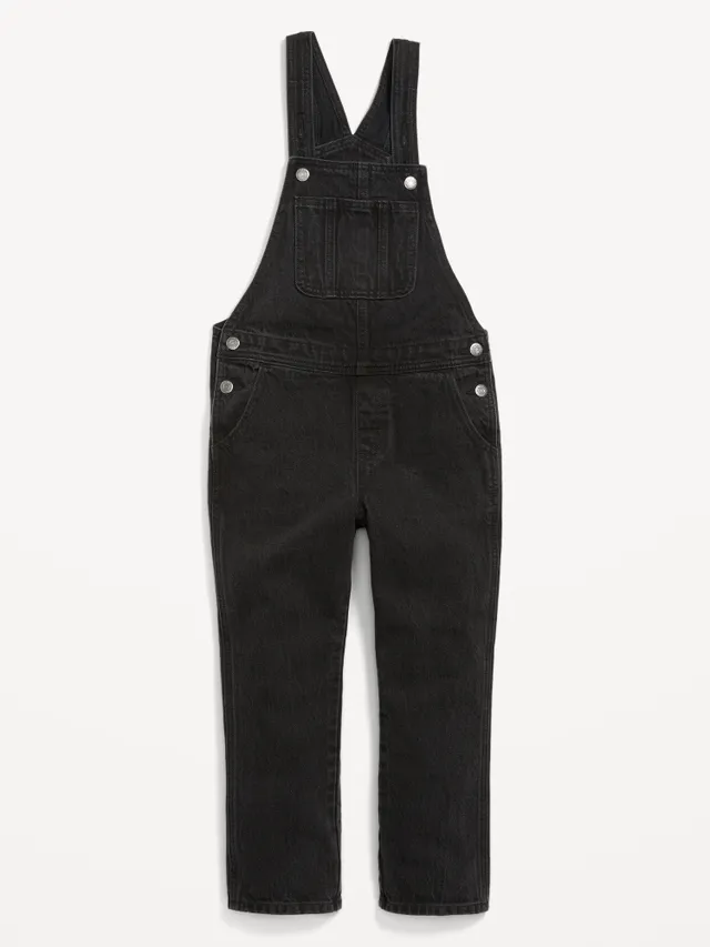 Old Navy Slouchy Straight Jean Overalls for Girls