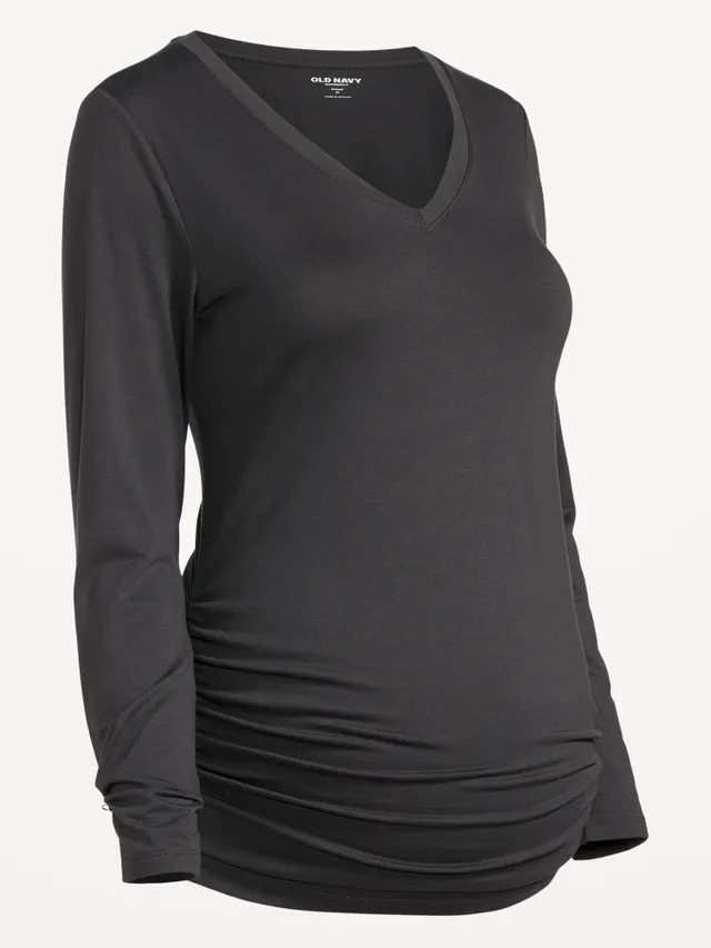 Maternity Cotton V-Neck Nursing Tank Top