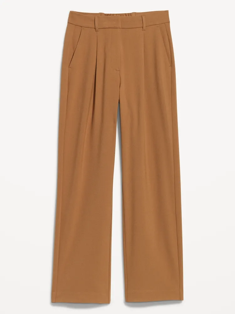 Extra High-Waisted Taylor Wide-Leg Trouser Pants