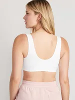 Soutien-gorge seconde peau de maternité à devant croisé pour l’allaitement