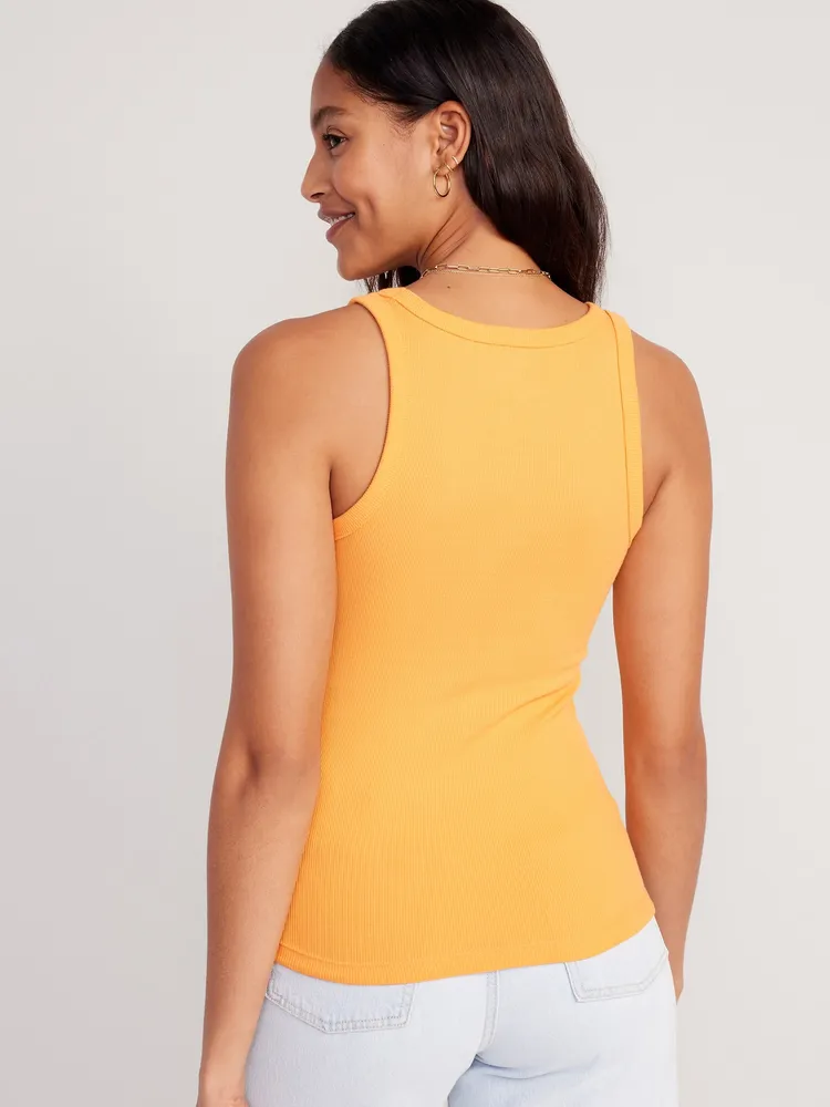 Slim-Fit First Layer Rib-Knit Tank Top 3-Pack