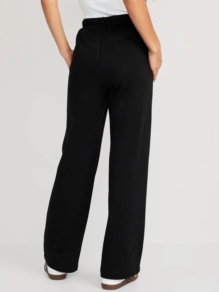 High-Waisted Dynamic Fleece Barrel-Leg Sweatpants