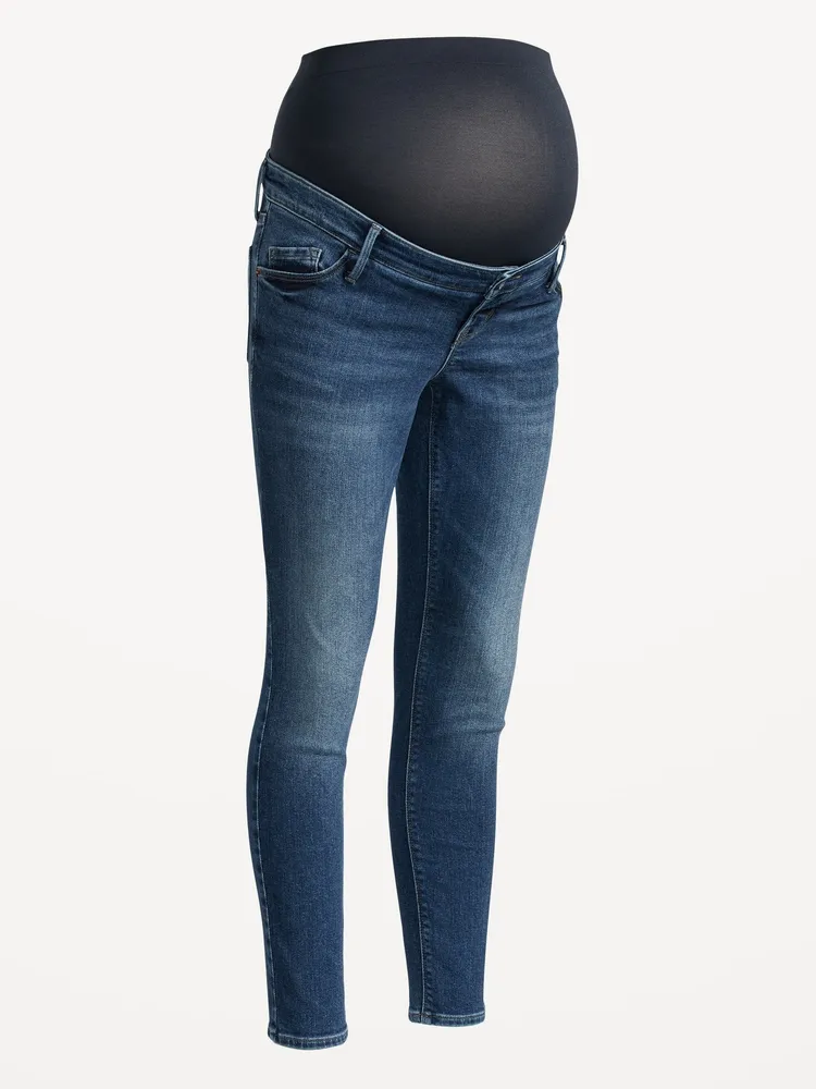 Maternity Premium Full Panel Rockstar Super Skinny Jeans