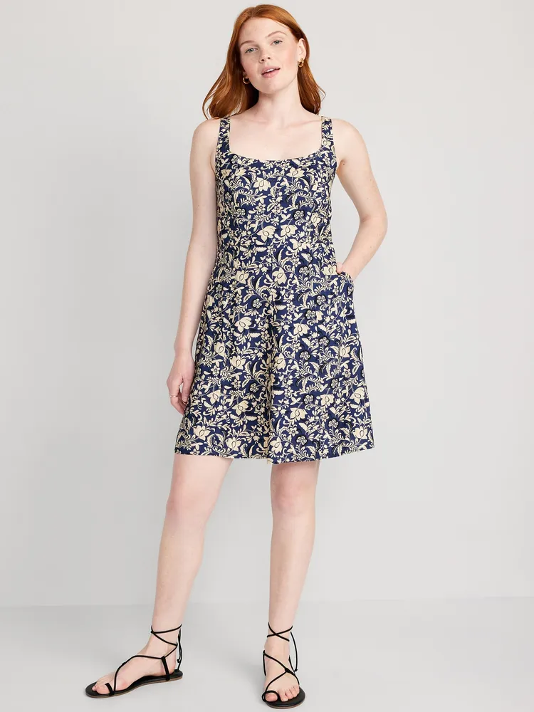 Old Navy Fit & Flare Cami Mini Dress for Women