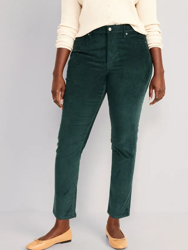 Old Navy High-Waisted OG Straight Faux-Leather Ankle Pants for Women