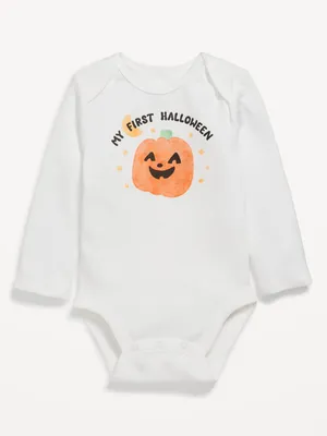 Unisex Long-Sleeve Graphic Bodysuit for Baby