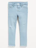 Rockstar 360° Stretch Frayed-Hem Jeggings for Toddler Girls