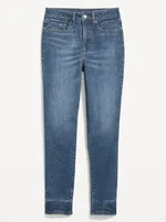 High-Waisted OG Straight Cotton-Hemp Blend Ankle Jeans