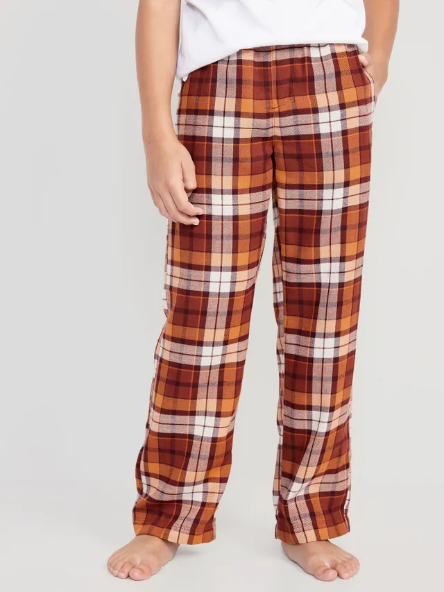 Old Navy Straight Printed Flannel Pajama Pants for Boys