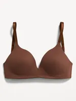 Full-Coverage Molded Wireless Bra