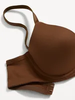 Full-Coverage Underwire Demi Bra