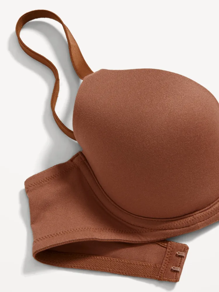 Full-Coverage Underwire Demi Bra