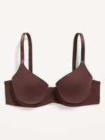 Full-Coverage Underwire Demi Bra