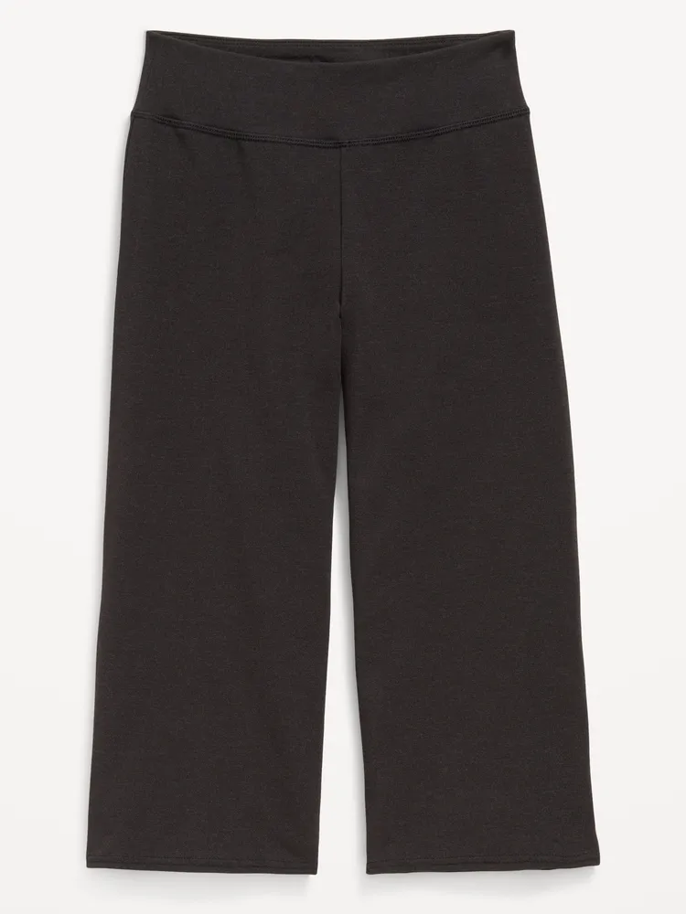 Old Navy PowerChill High-Waisted Cropped Wide-Leg Performance Pants for  Girls