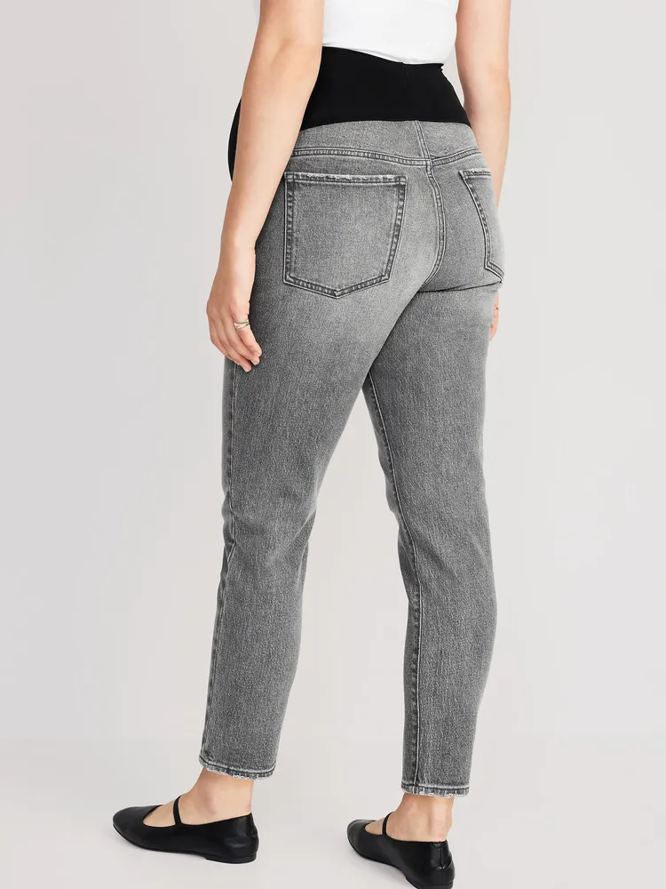 Maternity Full-Panel Cropped Leggings