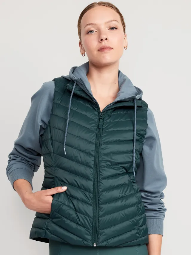 Old Navy Narrow-Channel Quilted Puffer Vest for Women