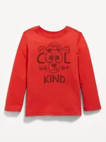 Unisex Long-Sleeve Graphic T-Shirt for Toddler