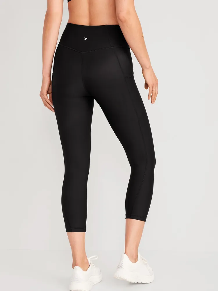 High-Waisted PowerSoft Crop Leggings