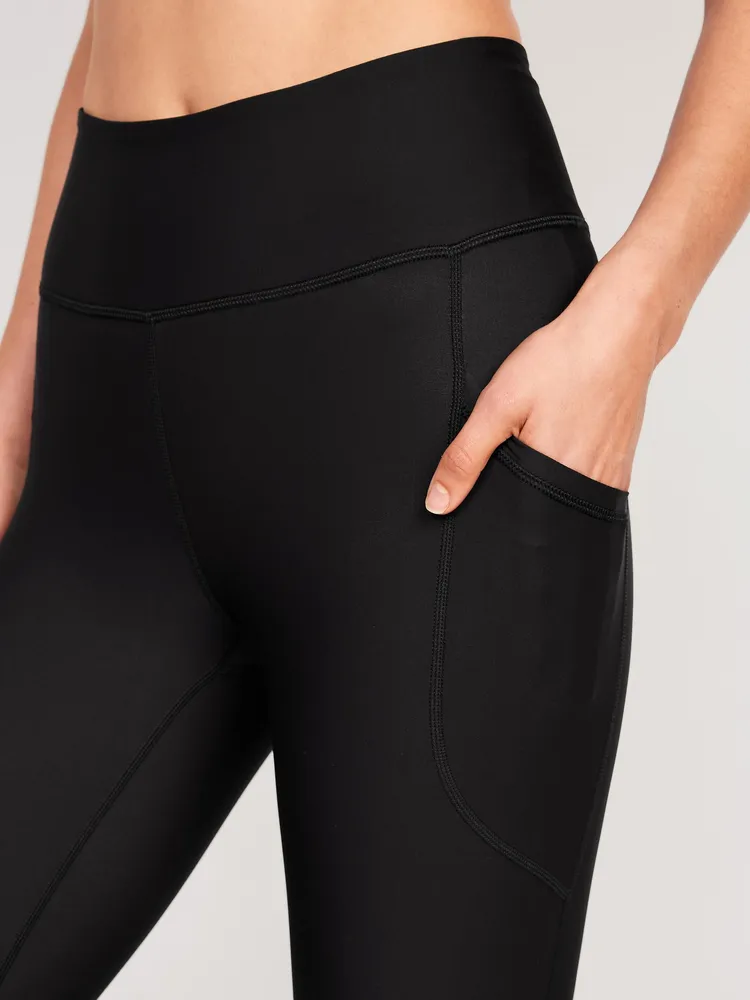 High-Waisted PowerSoft Crop Leggings