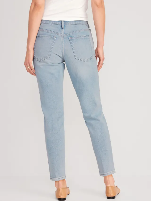 Mid-Rise Medium Wash Jean with Straight Leg, The Original Comfort