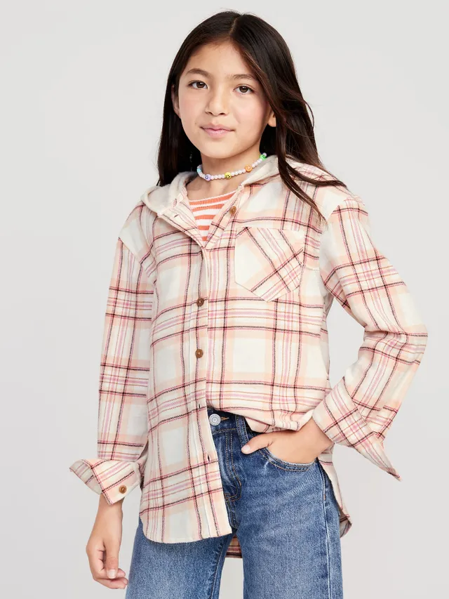 Soft-Brushed Flannel Pocket Shirt for Boys